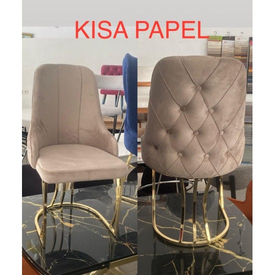 Kısa Papel Sandalye