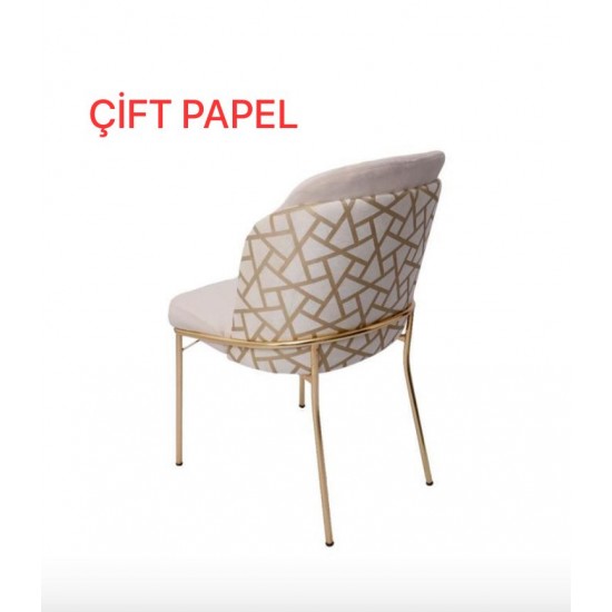 Çift Papel Sandalye
