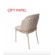 Çift Papel Sandalye